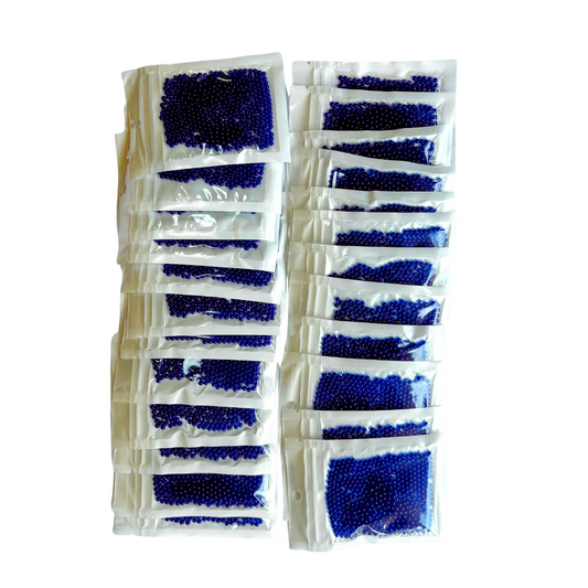 Water Beads Pack 24 x 10g - Blue (Pre-Packed)